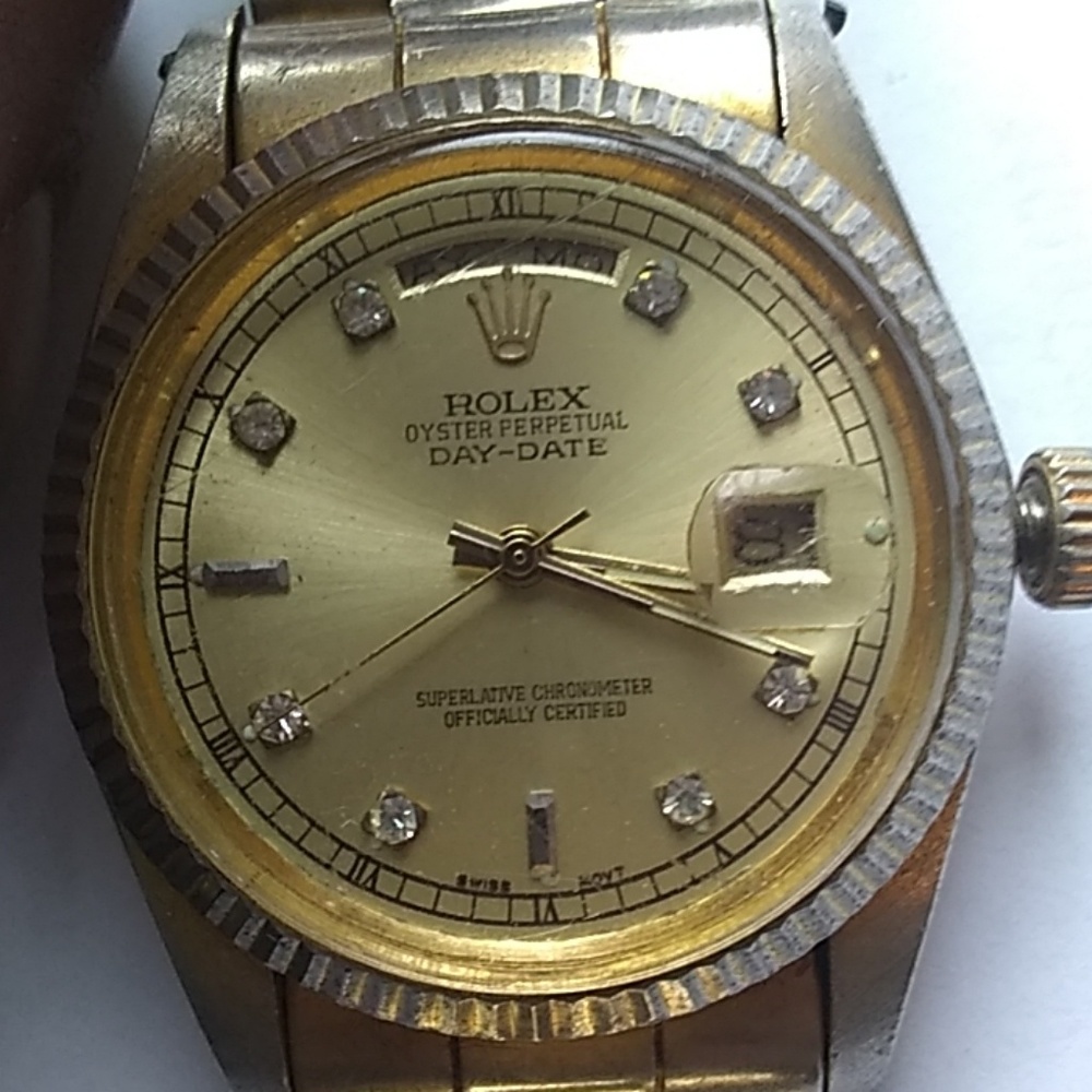 1960s Gold plated oyster perpetual Rolex